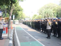 1.318 Personel Polisi Amankan Penetapan Capres-Cawapres Hari Ini
