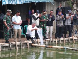 Sambut HUT Tangsel ke-15 & Desa Kedaung Ke-85, Gelar Mancing Mania Walikota Lepas 1 Kwintal Ikan