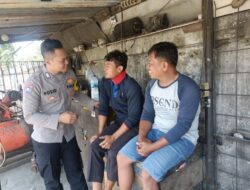 Ops Mantap Brata Tahun 2023 Bhabinkamtibmas Mundu Pesisir Polsek Mundu Ajak Pemilu Damai