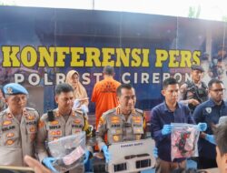 Polresta Cirebon Amankan Pelaku Pembunuhan Di Dukupuntang