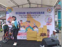 Dalam Rangka Peringati HUT Tangsel Ke-15 FKUB Adakan Senam Kerukunan, Ratusan Pecinta Olah Raga Hadir