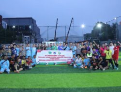Perkuat Soliditas dan Sinergi Jelang Pemilu 2024, 3 Pilar Kecamatan Mampang Olahraga Bersama
