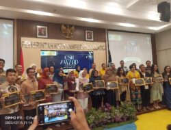 Pemkot Tangsel Berikan Apresiasi Ke Swasta Melalui Tangsel CSR Award 2023 Tangerang Selatan, 15 Desember 2023.