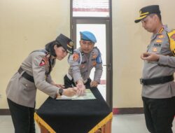 Berlangsung Khidmat, Kapolres Metro Tangerang Kota Pimpin Penyerahan Jabatan Wakapolres