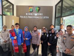 Proses Akreditasi, Tim Surveyor LPA PKP Kunjungi Klinik Pratama Polres Tangerang Selatan