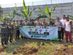 Berbagai Jenis Pohon di Tanam Polsek Cisauk Dalam Rangka Mendukung Kegiatan Tanam 10 juta Pohon