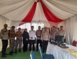 Dukung Ops Lilin Jaya 2023, Si Dokkes Polres Tangsel Cek Kesehatan Personel Pospam Pamulang
