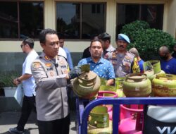 Polres Cirebon Kota Tangkap Tiga Pelaku Pengoplosan Gas Subsidi Ke Tabung Gas Non Subsidi