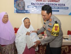 Kapolres Cirebon Kota Gelar Jumat Curhat Bersama Masyarakat Kecamatan Kedawung