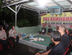 Keliling Satkamling Kapolresta Cirebon Ajak Masyarakat Berperan Aktif Jaga Kamtibmas