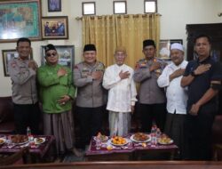 Hari Pertama Menjabat, AKBP Ibnu Bagus Santoso, S.I.K., M.M., M.H. Silaturrahmi ke MUI Kota Tangsel