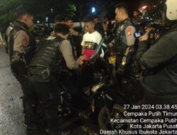 Antisipasi Balap Liar Dan Tawuran, Dit Samapta Polda Metro Jaya Laksanakan Patroli Malam Di Jakarta