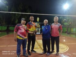 Turnamen Antar Club Voli Ball Ajang Silaturrahmi , Di Ikutin 12 Tim JVC & LVC Juara