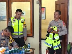 Kunjungan Kerja, di Dua Polsek dan Satpolairud Ini Pesan Kapolres Bima AKBP Eko Sutomo SIK.MIK