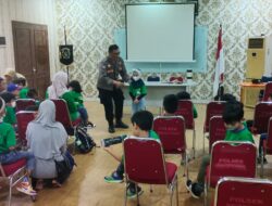 Unit Binmas Polsek Serpong Menggelar Kegiatan “Polsanak” Bersama TK Jemari