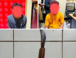 Kurang Dari 24 Jam, Dua Terduga Pelaku Penganiayaan Berhasil Diamankan Polsek Bolo