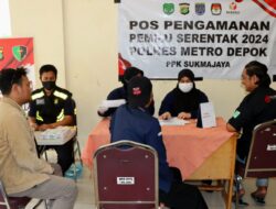 Pemeriksaan Kesehatan Bagi Petugas PKK Pemilu 2024 Tingkat KecamatanOleh Sie Dokkes Polres Metro Depok