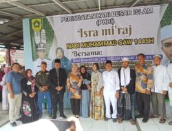 Pemdes rancabungur peringati Hari besar Islam isra Mi’raj 1445 H