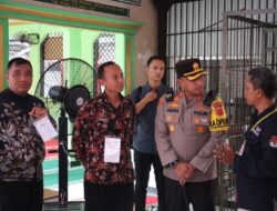 Kapolres Majalengka Pantau Proses Pencoblosan Di Lapas Kelas IIB Majalengka Pada Pemilu Tahun 2024
