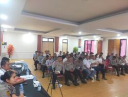 Polres Tangerang Selatan Gelar Pelatihan Penanganan Tindak Pidana Pemilihan Umum