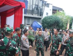 Kapolda Metro Jaya Hadiri Launching Manunggal Air Bersih Di Wilayah Kodam Jaya