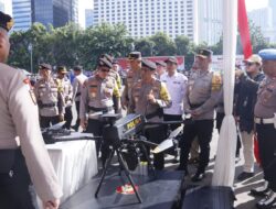 Polda Metro Jaya Gelar Apel Personel dan Peralatan Dalam Rangka Persiapan Pengamanan Pemilu 2024