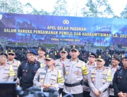 Wakapolda Metro Jaya Hadiri Apel Gelar Pasukan Pengamanan Pemilu Dan Harkamtibmas Tahun 2024