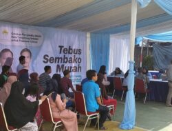 Relawan Gerakan Pengusaha Muda Kota Tangsel Menangkan Prabowo-Gibran Gelar Bazar Sembako Tebus Murah