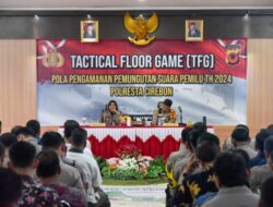 Kapolresta Cirebon TFG Pengamanan Pemungutan Suara Di TPS Pemilu Tahun 2024