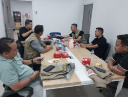 Rapat Koordinasi Tim Sentra Gakkumdu dan Patroli Bersama Unsur Bawaslu, Kepolisian, dan Kejaksaan di Tangsel