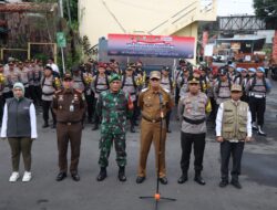 Forkopimda Kota Cirebon Ikuti Apel Serpas Melalui Daring Pimpinan Pj Gubernur Jabar Di Polres Cirebon Kota