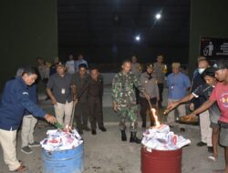 Kapolresta Cirebon Hadiri Pemusnahan Surat Suara Pemilu Tahun 2024 Tidak Terpakai