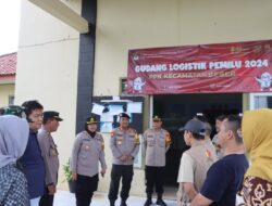 Kapolresta Cirebon Pimpin Pengecekan Dan Monitoring Gudang Logistik Pemilu Tahun 2024 Di Sejumlah Kecamatan