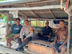 Jum,at Curhat Bhabinkamtibmas Polsek Monta Imbau Warga Binaan Jaga Kamtibmas Pasca Pemungutan Suara Pemilu 2024