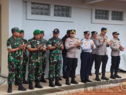 Kapolres Tangsel Pimpin Langsung Ratusan Personel Amankan Kunjungan RI 1 di Serpong