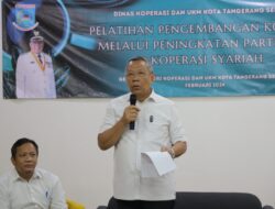 Berikan Pelatihan, Benyamin Davnie Ingin Koperasi Jadi Tulang Punggung Perekonomian Tangsel