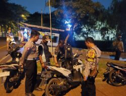 Patroli Malam Antisipasi Kejahatan Malam Hari Di Wilayah Kelapa Dua Tangerang