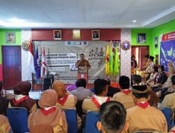 Polsek Pondok Aren Menghadiri kegiatan kursus Mahir Pramuka Berkualitas Berdasarkan Satya dan Darma Pramuka