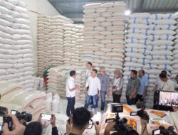 Bapanas didampingi Satgas Pangan Polda Metro Jaya cek stok gudang Beras BULOG di Cipinang