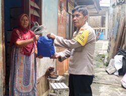 Santunan Bapak Kapolsek Ciputat Timur Menggapai Hati Warga Kelurahan Rempoa
