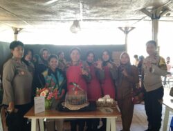 Bhabinkamtibmas Pondok Jagung Pantau Lomba Pecak Nila Piala Walikota Tangsel