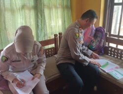 Si Dokkes Polresta Cirebon Berikan Bantuan Kepada Anak Stunting