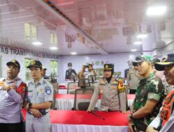 Kapolresta Memastikan Kesiapan Pos Pengamanan Pos Pelayanan Operasi Ketupat Lodaya Tahun 2024