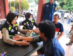 Sidokkes Polres Metropolitan Jakarta Timur Lakukan Pemeriksaan Kesehatan Petugas PPK Cakung
