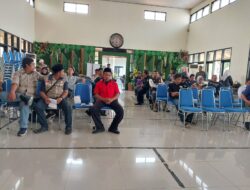 Wakapolsek Kelapa Dua Menghadiri Pembacaan Hasil Rapat Pleno Penghitungan Suara di Tingkat Kecamatan Kelapa Dua