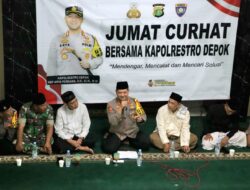 Kapolres Metro Depok Adakan Sholat Shubuh Berjama’ah Bersama Masyarakat Sekitar di Masjid Al Ishlah Cisalak Sukmajaya Depok