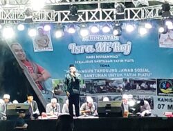 Peringatan Isra mi’raj dan Santunan Bersama Sahabat yatim-piatu (Sayap