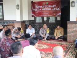 Jum’at Curhat, Ini Pesan Kapolres Tangsel Ke Warga RW.02 Lengkong Gudang Serpong