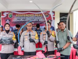 Polsek Duren Sawit Tangkap Pelaku Tawuran Yang Mengakibatkan Kematian di Klender