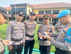 Sie Propam Laksanakan Gaktiblin Dan Tes Urine Personel Polresta Cirebon